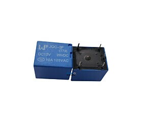 Relé JQC-3F (T73) DC12V 10A 125V 5 Terminais