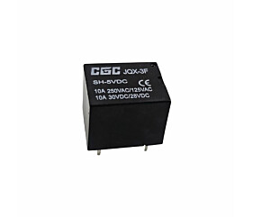 Rele JQX-3F SH-5Vdc 5 Terminais Cgc