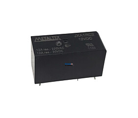 Relé JXA1RC2-12Vdc Metaltex