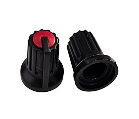 Knob KA481 Vermelho e Preto