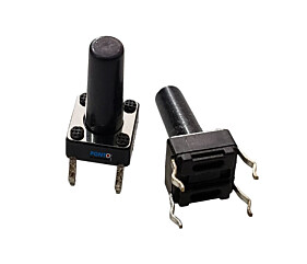 Chave Tactil KFC-A06 6X6X9,5 4 Terminais 180º