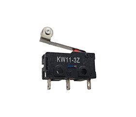 Chave Micro Switch KW11-3Z 5A 125 250V 17MM Com Roldana