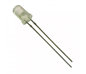 Led 3MM Vermelho / Verde Bicolor Leitoso 2 Terminais