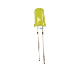 Led 5mm Amarelo Difuso 1000Mcd