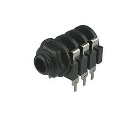 Conector Jack LS-2037 J10 Stereo 6 Terminais 