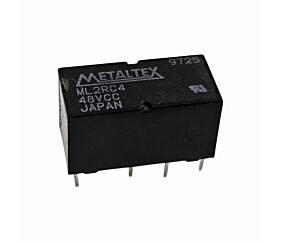 Rele ML2RC4-48VcC Metaltex 8 Terminais