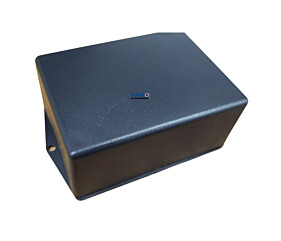 Caixa Plástica C96 x L70 x A35 Preta Com Aba MP10754