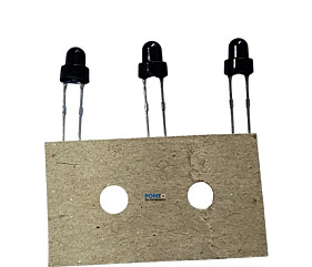 Led Sensor De Vídeo - Diversas Polegadas Preto