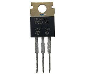 Transistor P18NM80 = STP18NM80