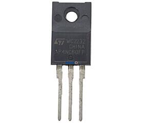 Transistor P4NC60FP = STP4NC60FP