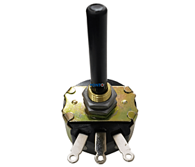 Potenciômetro de Fio 5K 4W 10% Eixo Plástico 37MM