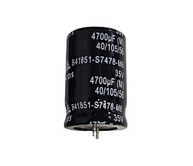 Capacitor Eletrolítico 4700uF x 35V RD 105º 18Dx40A B41851-S7478-M6 Epcos