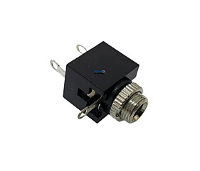 Conector Jack PJ-301A J2 Mono 3 Terminais Com Rosca