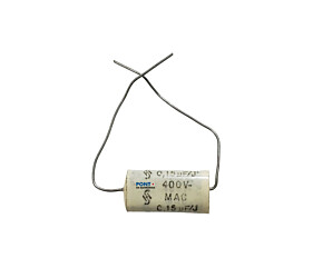 Capacitor Poliéster 150K x 400V = 0,15uF/J 400V MAC Axial Siemens