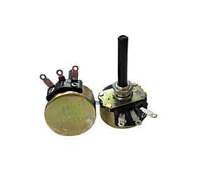 Potenciômetro de Fio 10K 4W 10% Eixo Plástico 37MM