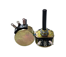 Potenciômetro de Fio 50K 4W 10% Eixo Plástico 37MM