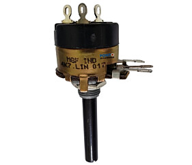 Potenciometro 4K7 A Rotativo Com Chave Linear 23MM REF 365