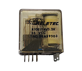 Relé R10E1Y4V3.2K 36VCC Reletec