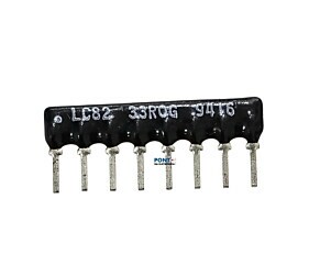 Rede Resistiva 33R 8 Pinos LC82 33R0G9416