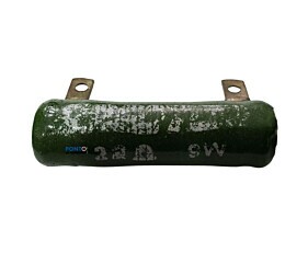 Resistor 22R 9W 5% Porcelana Verde