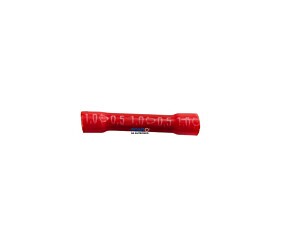Terminal Luva Emenda 0.5MM Isolado 0.5-1.0 Vermelho