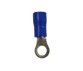 Terminal Olhal Isolado Azul RV2-4S 1 A 2,5MM2