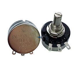 Potenciômetro 1K Rotativo Carvão RV24YN 20S B102 Tocos