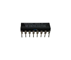 Circuito Integrado SN74LS670N 
