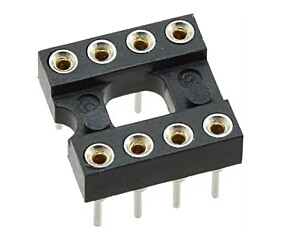 Soquete 8 Pinos Torneado