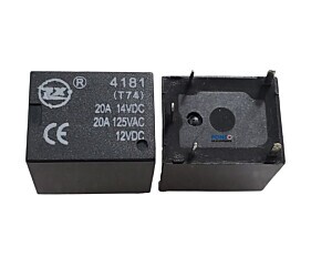 Rele T74 DC-12V 5Terminais 20A 125V