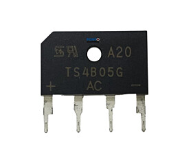 Diodo TS4B05G = Ponte Retificadora de 4A 600V