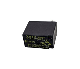 Rele UT205-12SC 5A 120Vac 3A 250Vac 5Terminais