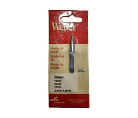 Ponta Fenda W9060 2,54X12,7MM Para Ferro de Solda Weller