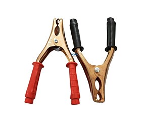 Garra Jacaré Grande WD-150MM Preta / Vermelha