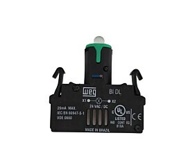Bloco de Iluminação WEG CSW Direta Com Led Integrado BI DL 24Vac/Dc 20MA