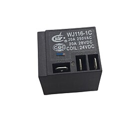 Relé WJ116-1C 20A 24V