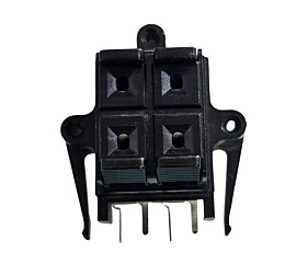 Borne 4 Vias WP4-15 Jalco Preto