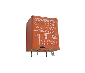 Relé ZF113024 24V 10A 250V Schrack