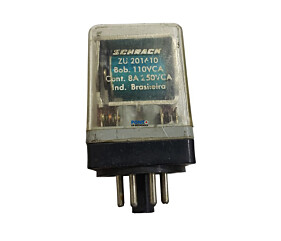 Relé ZU201610 110Vca 8A 250V Schrack